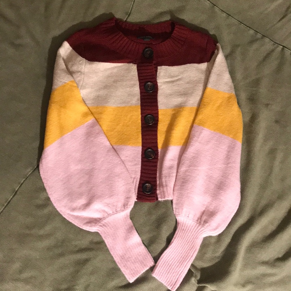 wild fabric cardigan sweater